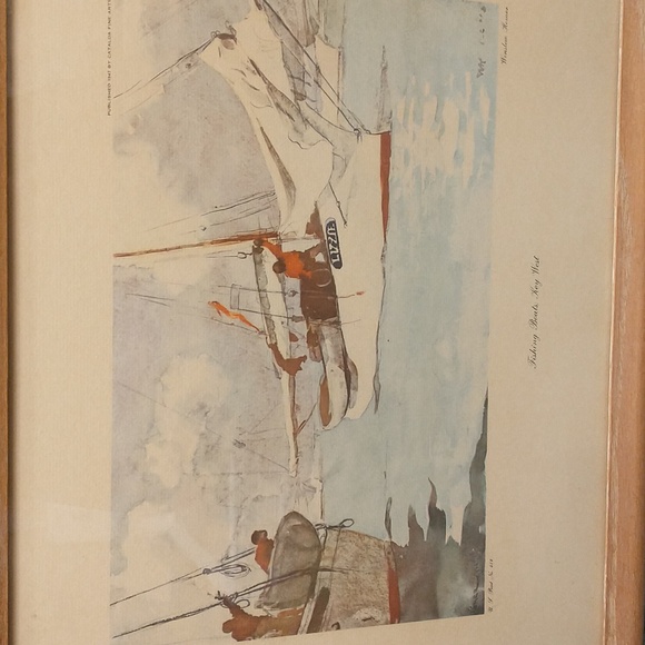 1947 Winslow Homer print - Picture 8 of 12